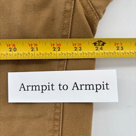 Royal Robbins Mens Vintage Trucker Jacket Size L Canvas Chore Barn Ranch Utility - Picture 6 of 8